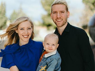 Dr. Townsend and Kaylie Housewright and her family