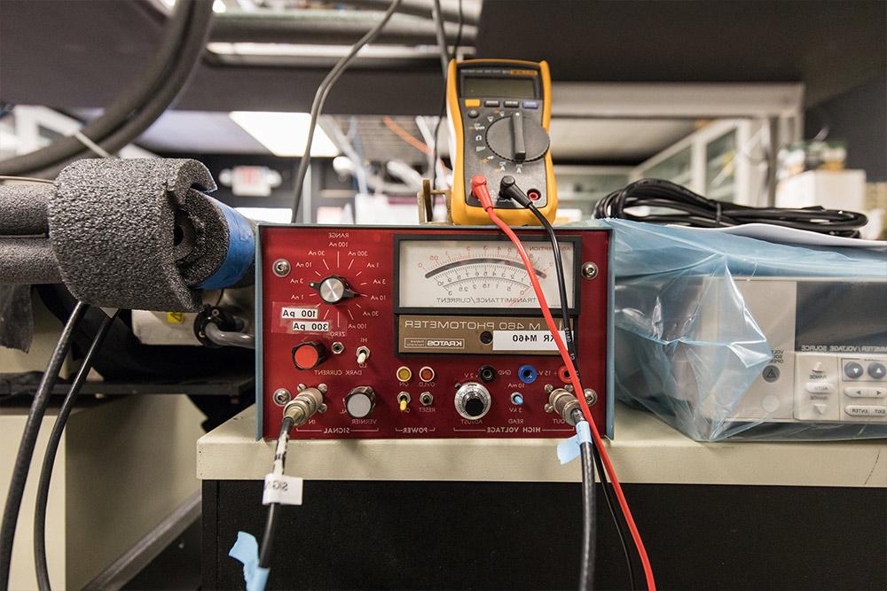  A photometer in the Spectroscopy lab at Concordia